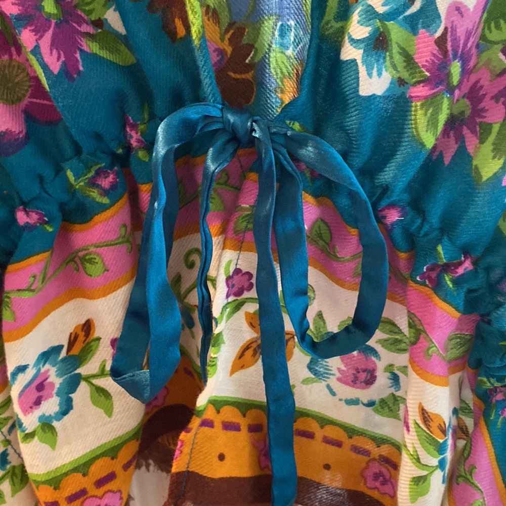 💝Betsey Johnson Vintage Scarf Bolero 💀One Size
